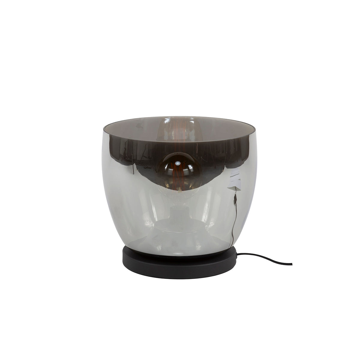 Giga Meubel Vloerlamp Up L - Smoke Glas - 1-Lichts - 29x29x27cm