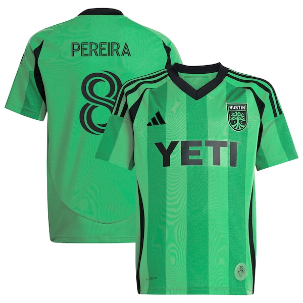 Daniel Pereira Austin FC adidas Women's 2025 The Heartbeat Kit Replica Player Jersey - Green
