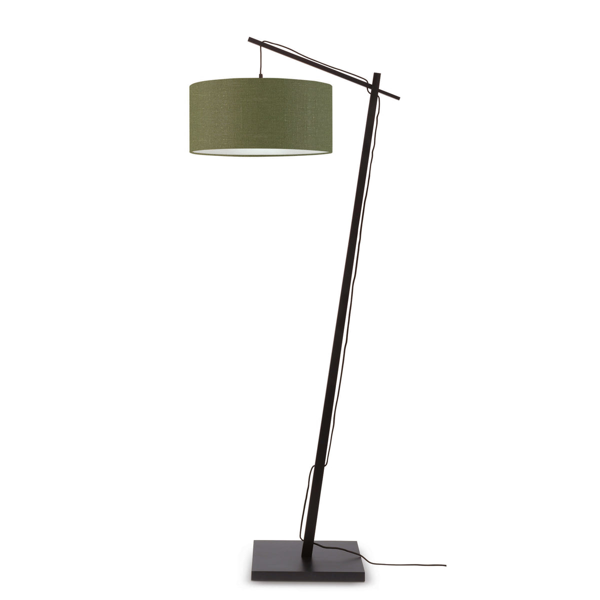 GOOD&MOJO vloerlamp Andes - groen - Ø47cm