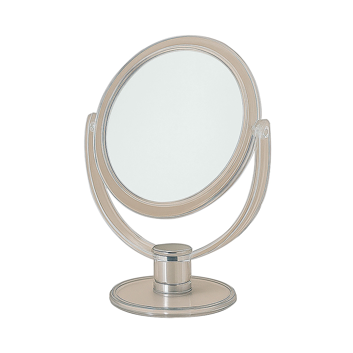 Espelho plástico transparente 13x18x18cm