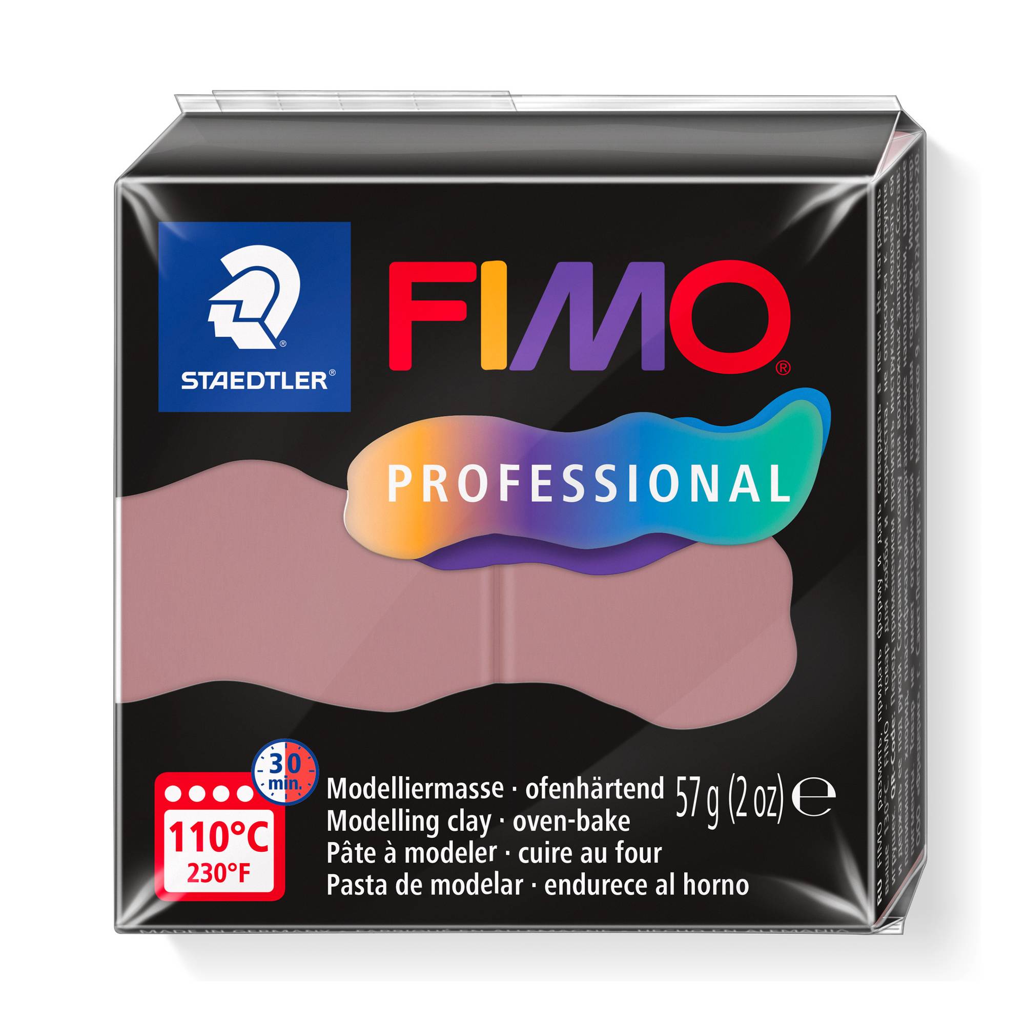 Fimo Professional Dusty Pink Modelling Clay 57g