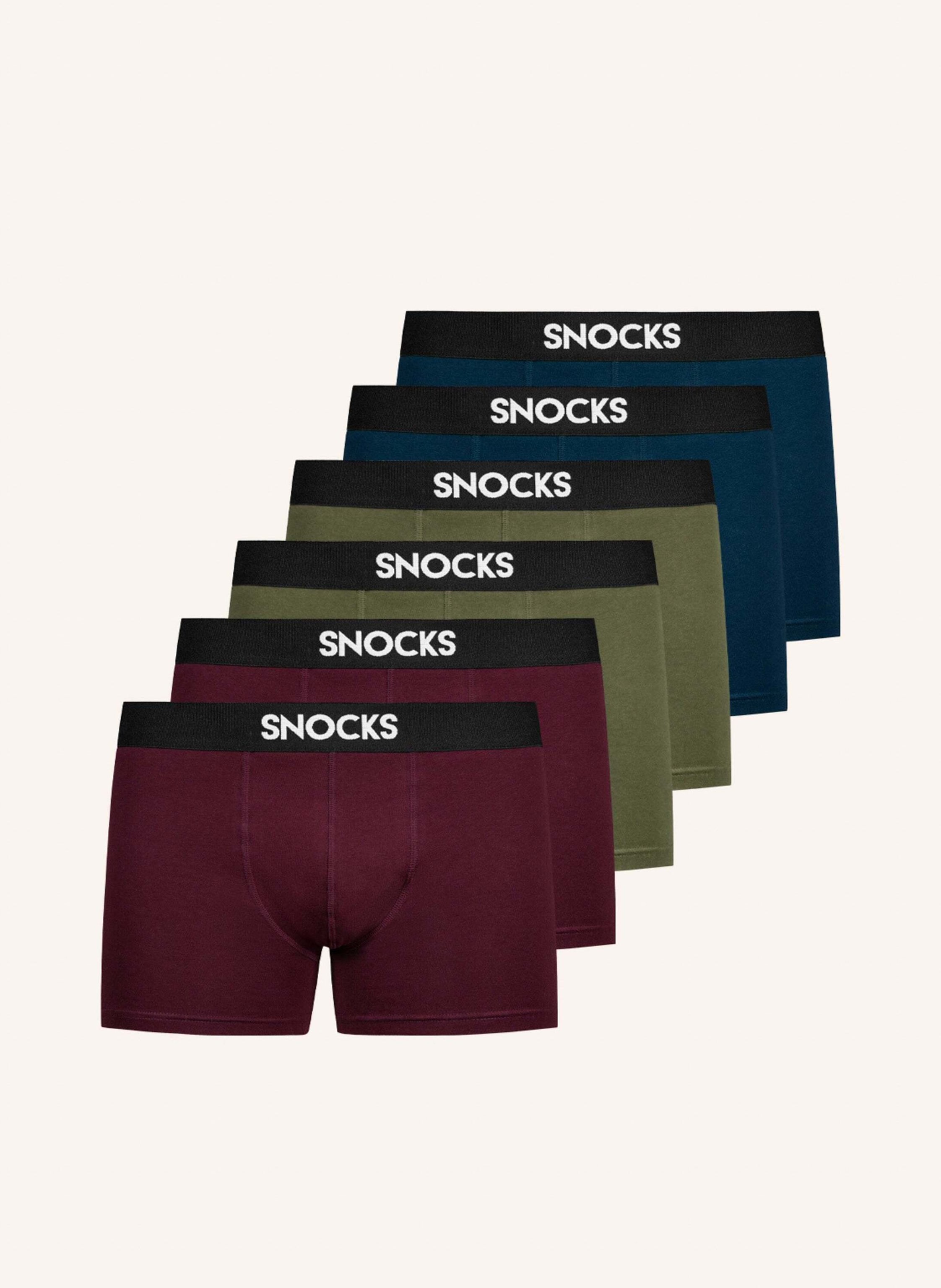 SNOCKS 6er-Pack Boxershorts