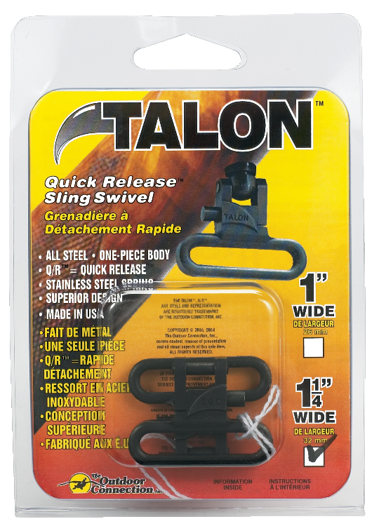 Allen 14512 Hunting Magnum Sling Swivel Set, 1-1/4-in