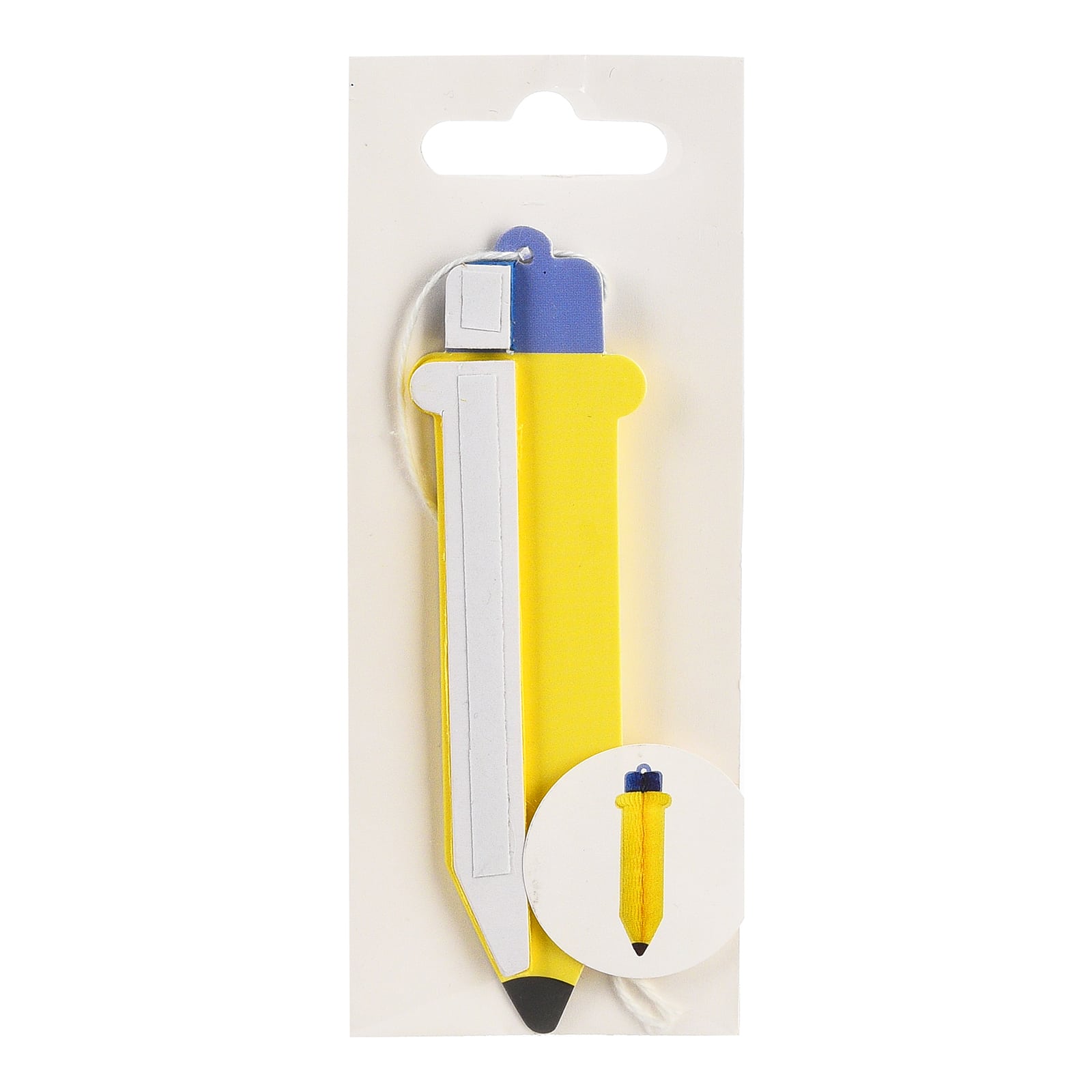 Wabendeko Stift Gelb, ⌀ 5 cm, L 125 mm
