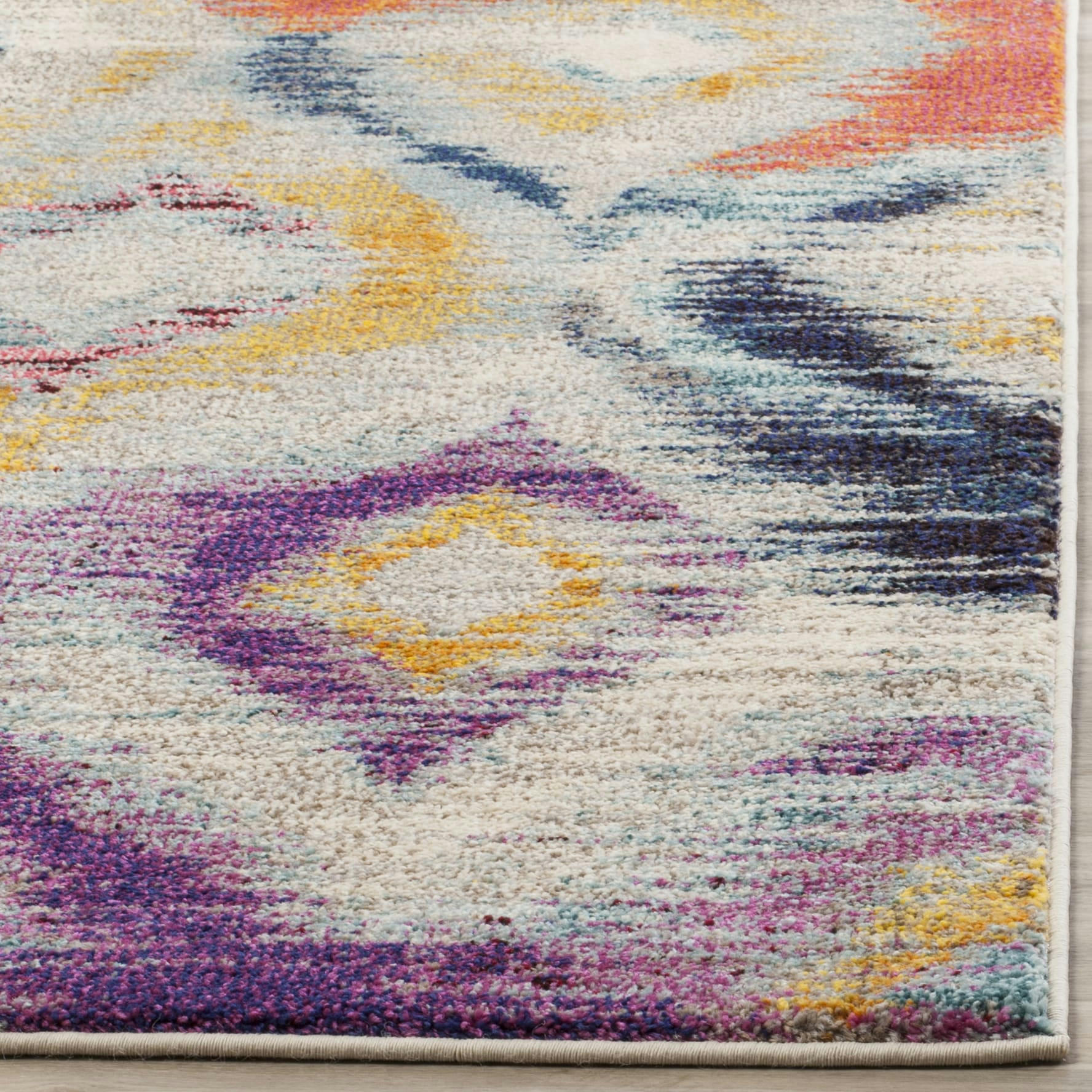 MONACO - Tapis de salon interieur en multicolore, 66 x 183 cm