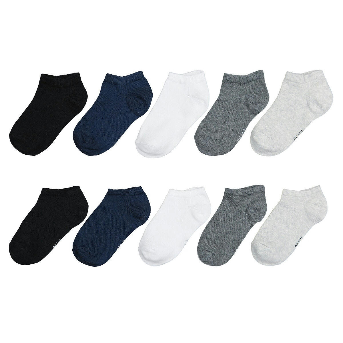 Lot de 10 paires de socquettes