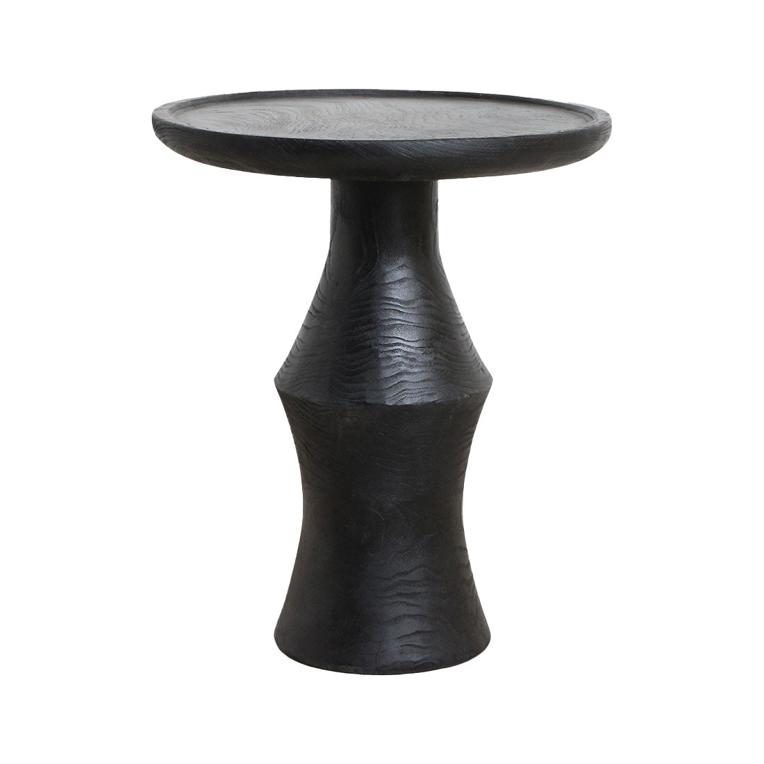 Raw materials bijzettafel Nero Twilight - teakhout -50x50x60 cm