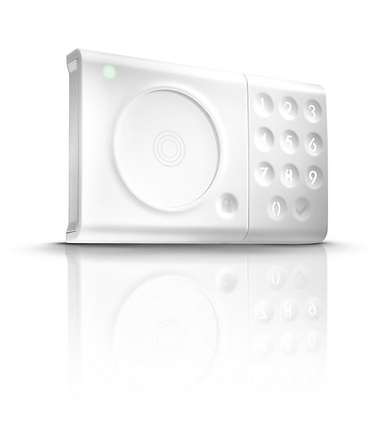 Lecteur de badge pour serrure connectée   clavier à code Somfy 2401555