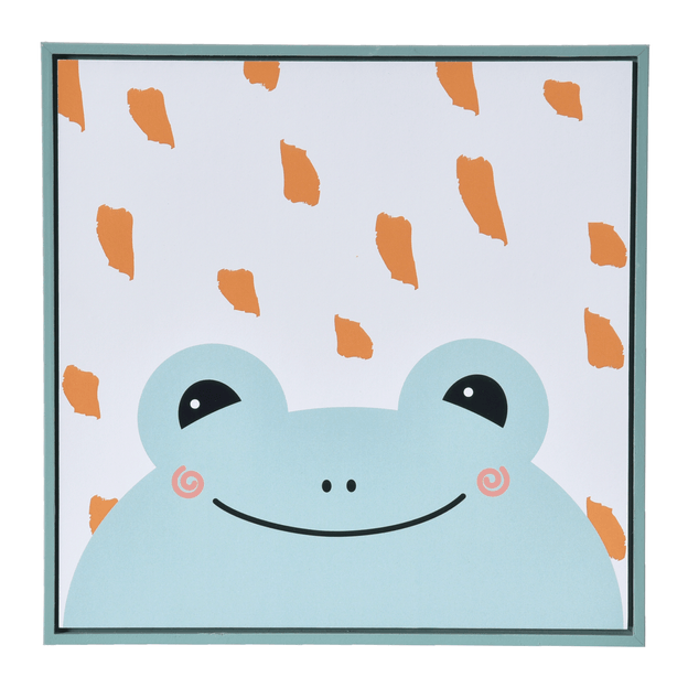QUADRO 20 CM X 20 CM ANIMALS FROG