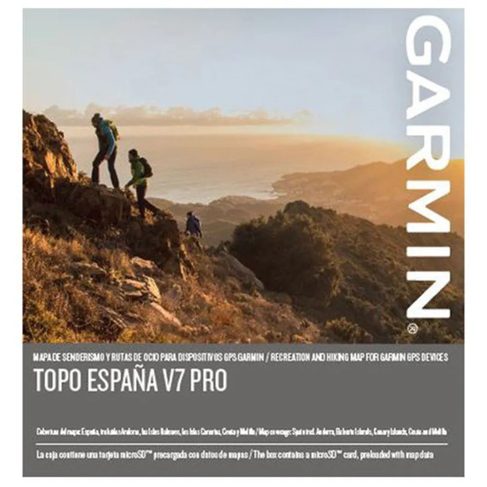 Garmin Topo Micro SD/SD Card Spain v7 Pro map