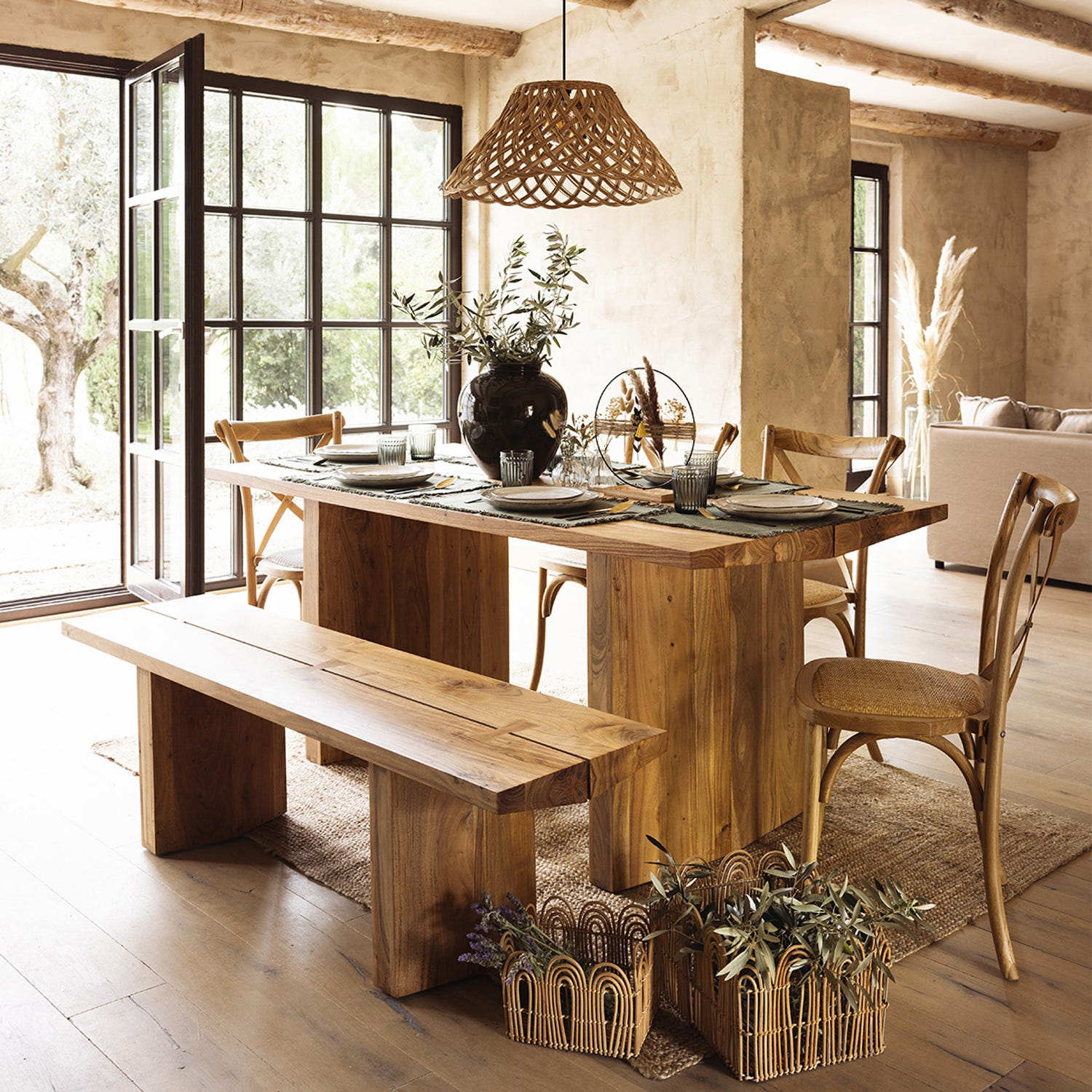 Tavolo da pranzo 180x90x78,5 cm Oscar