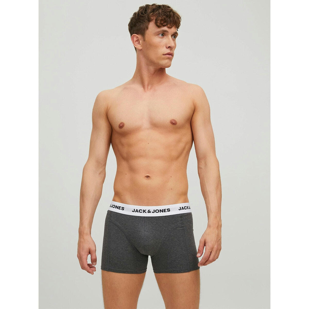 Lot de 5 boxers unis