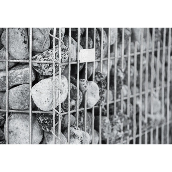 Spiralgabione, BxHxL: 100 x 50 x 100 cm, Stahl