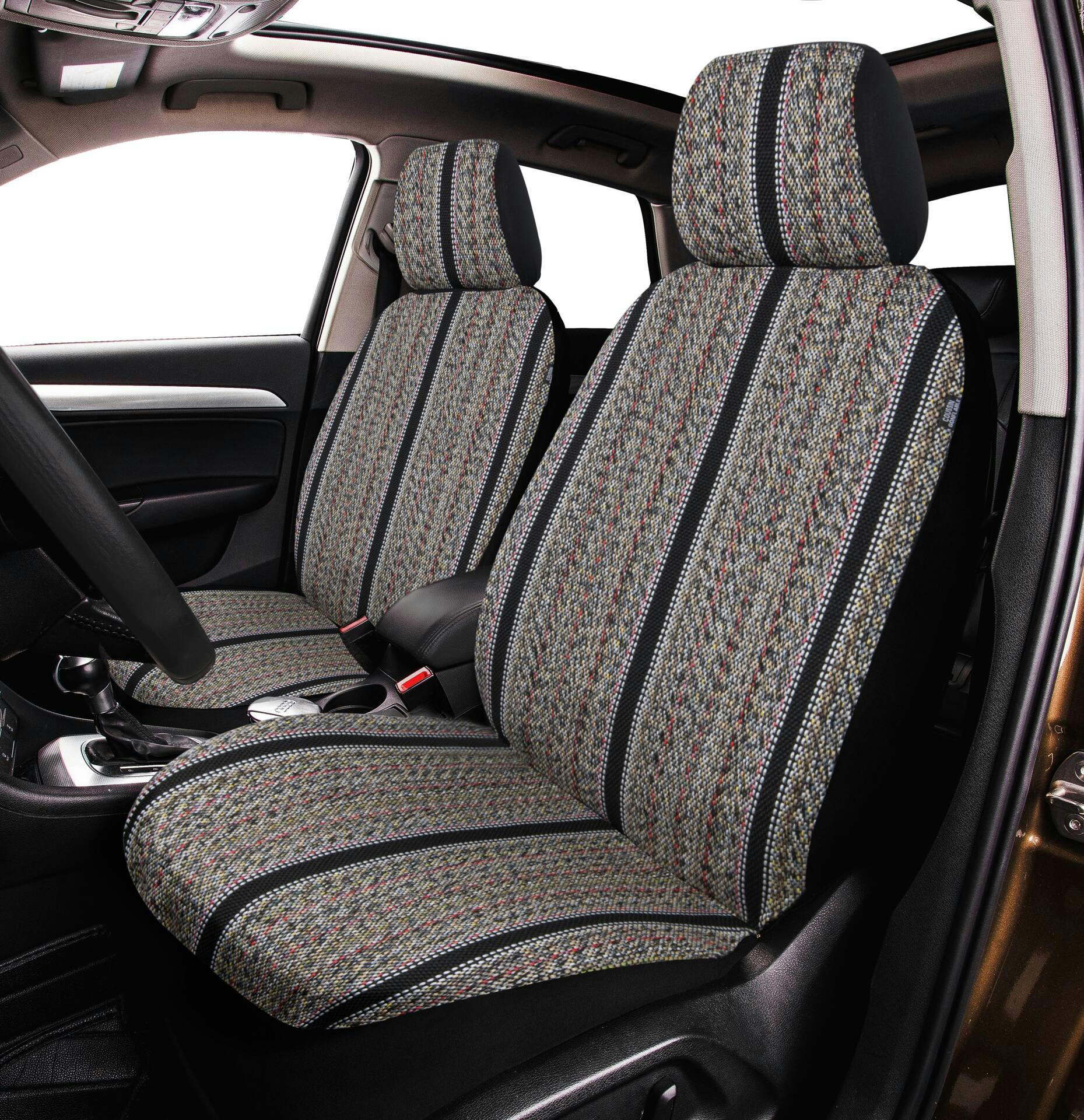 AutoTrends Saddle Blanket Seat Cover, 2-pk