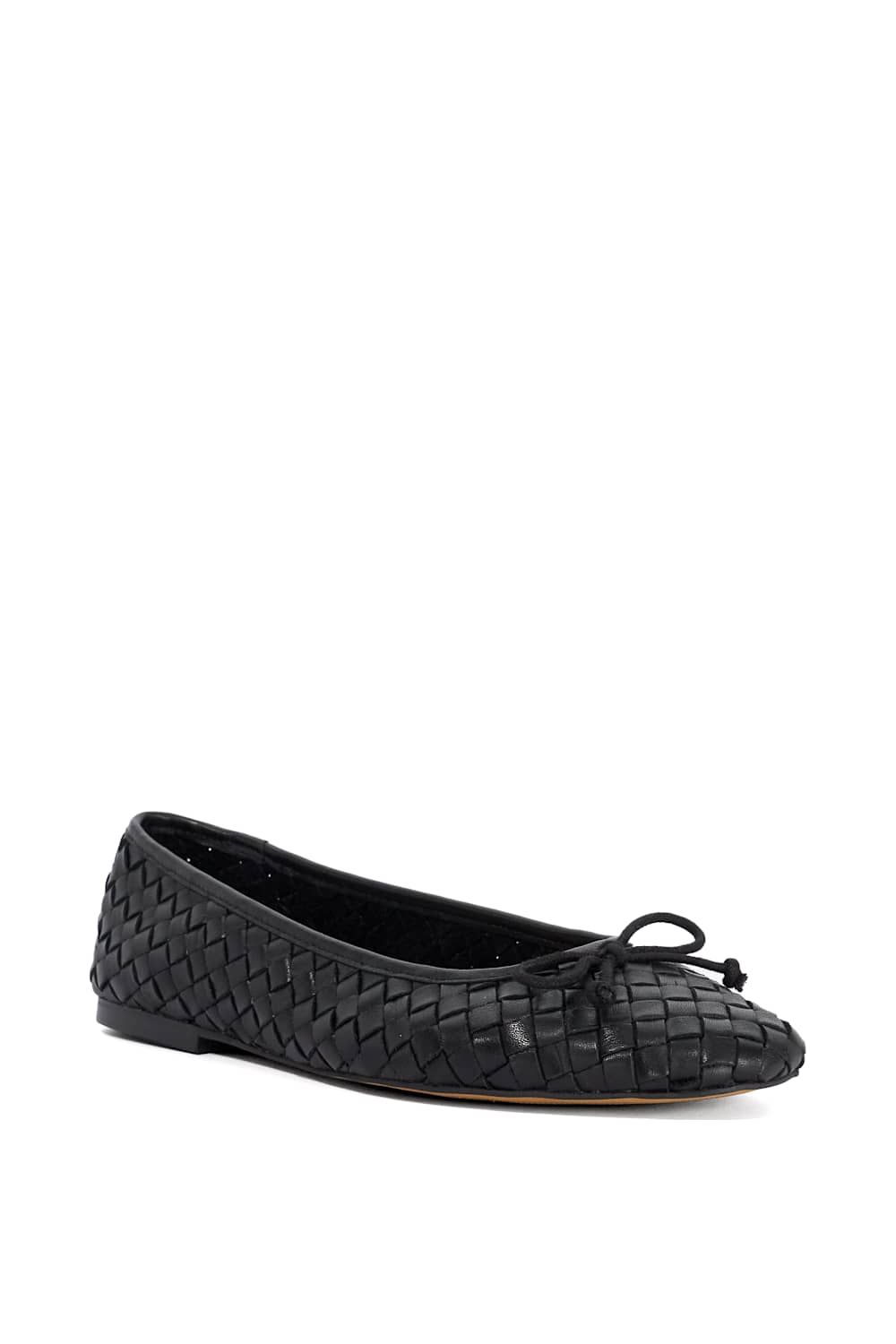 Dune London Wide Fit 'Heat' Ballet Pumps