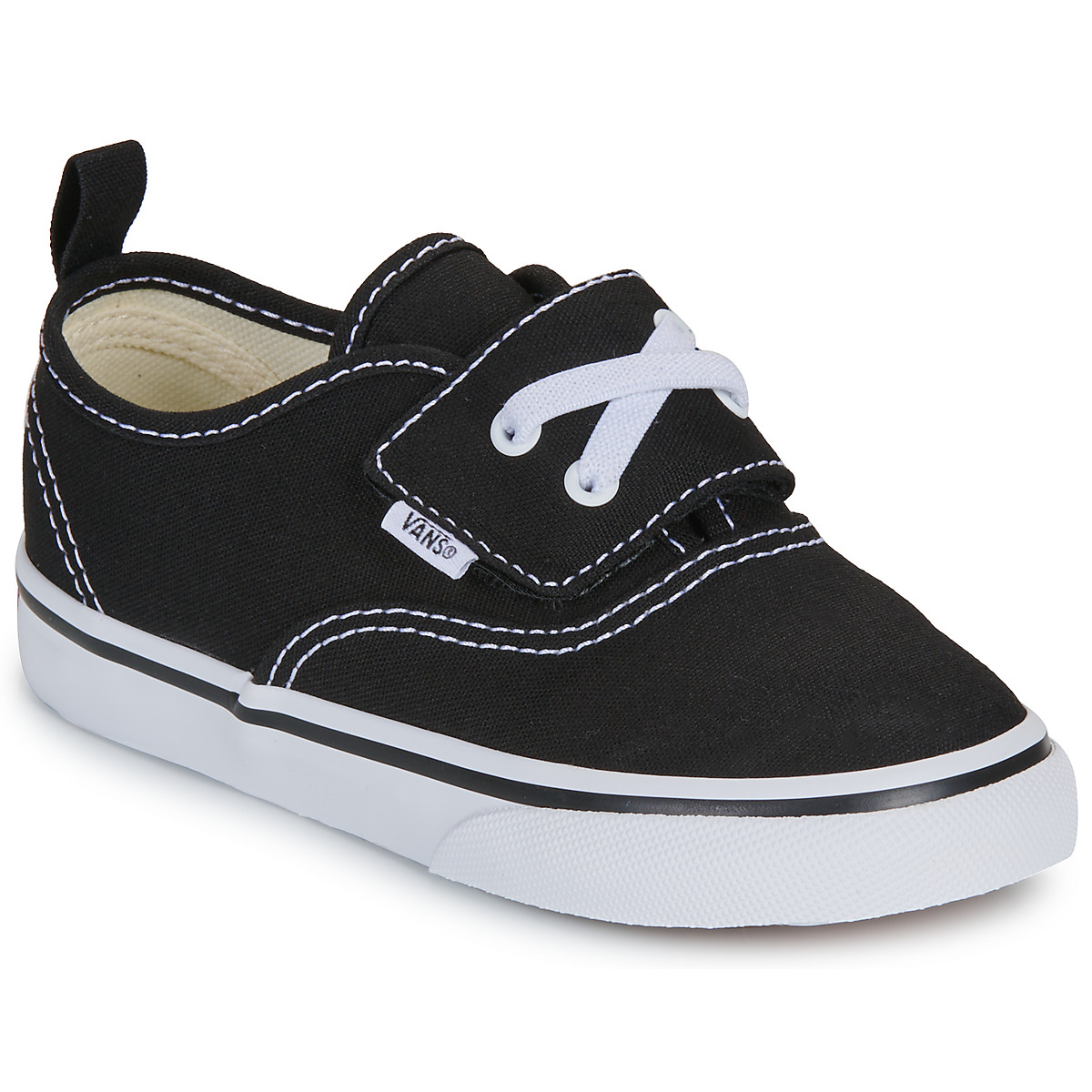 Vans - Authentic Elastic V BLACK - Black / White