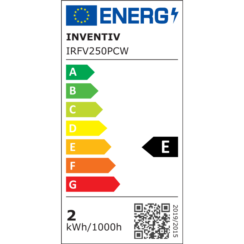 Ampoule à filaments LED E14 blanc neutre 250 lm 2 W INVENTIV