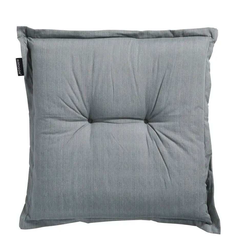 Madison - Zitkussen Basic grey - Ca. 50x50 cm - Set van 4