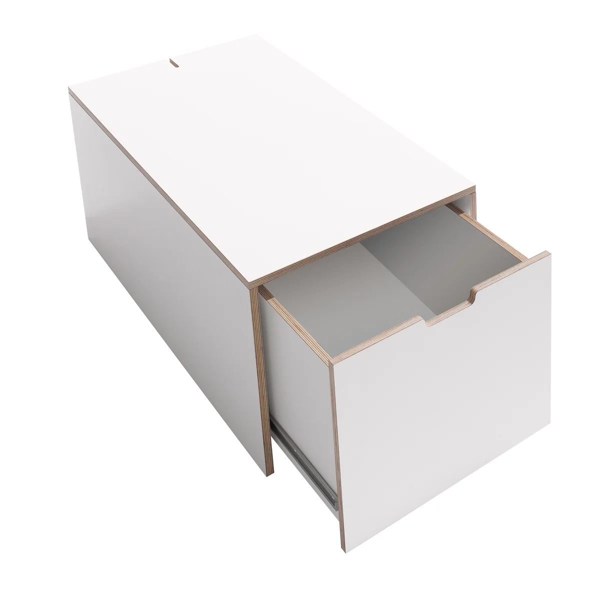 Müller Small Living - Bettkasten 16, weiß / 93 cm