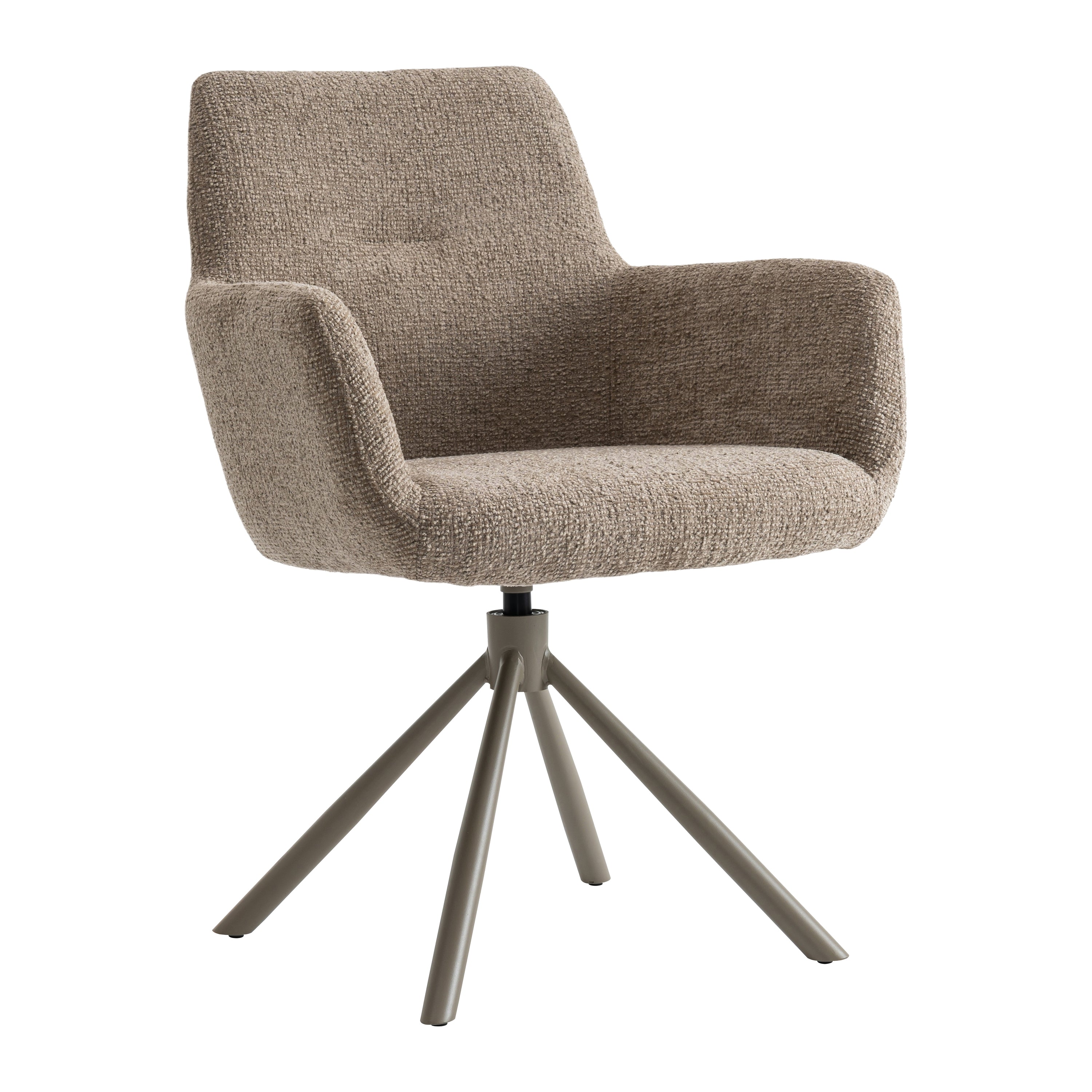by fonQ Weld Eetkamerstoel - Taupe