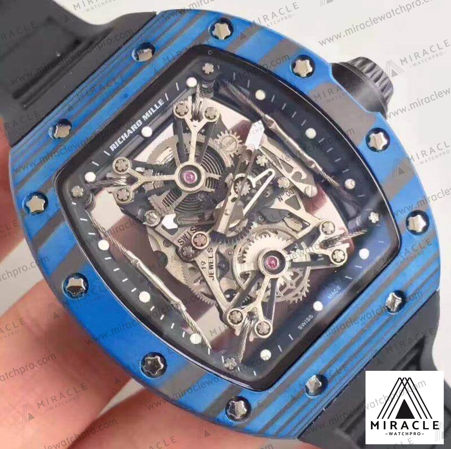 Replica Watch-RICHARD MILLE-ref.RM 27-01-Elite Clone-38.70mm x 47.52mm