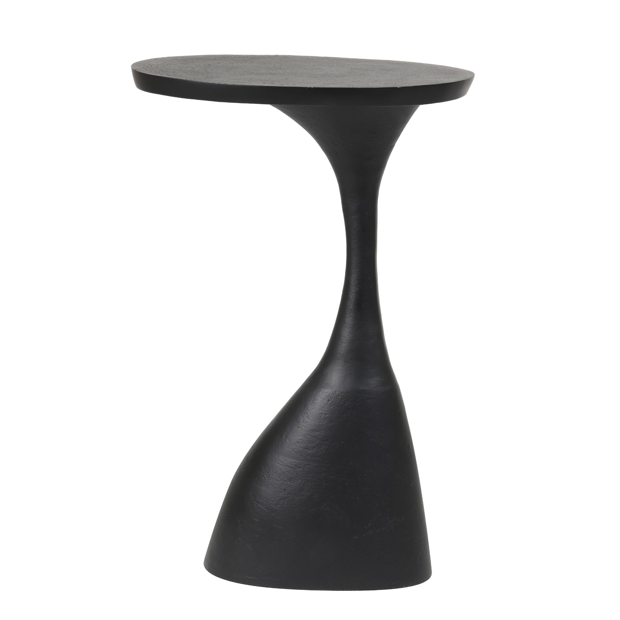 Light & Living bijzettafel Macau - zwart - 40x33x61cm