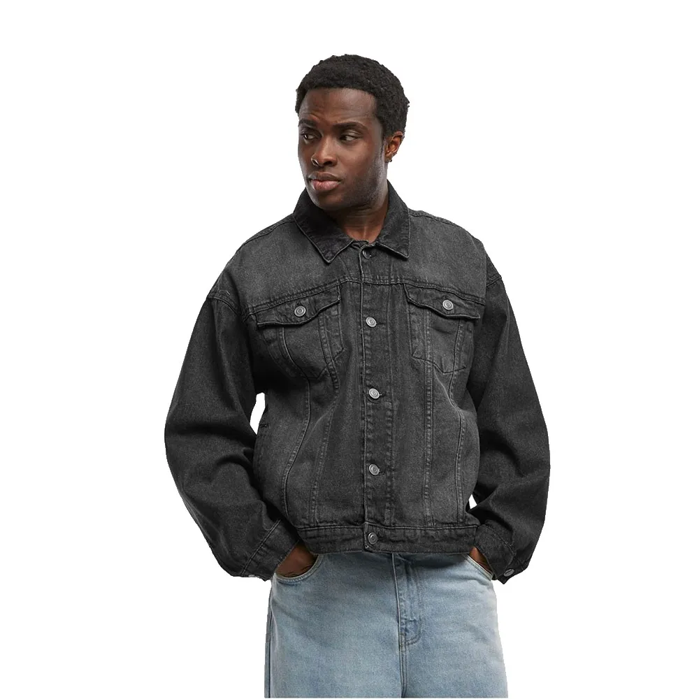 Build Your Brand Heavy Ounce Boxy denim jacket