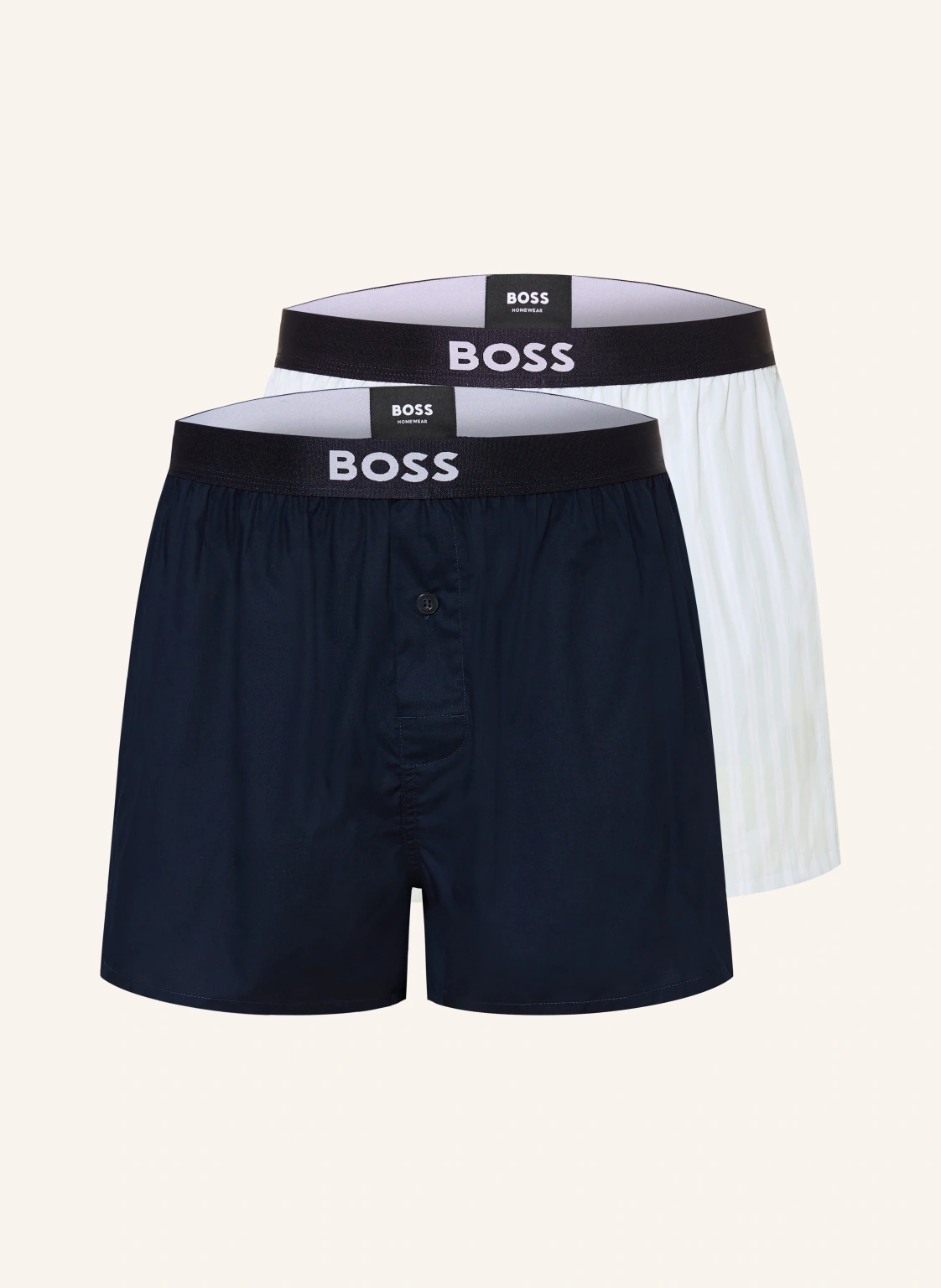 BOSS 2er-Pack Web-Boxershorts