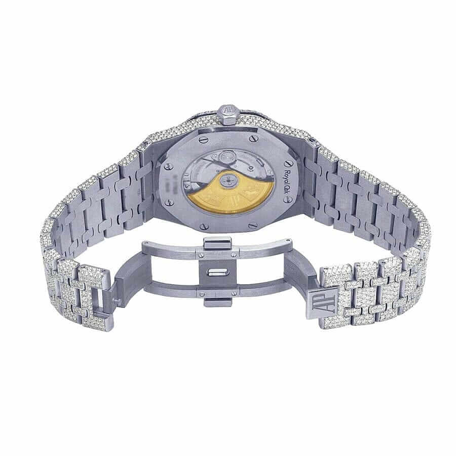 Audemars Piguet Royal Oak “Iced Out” 15400ST.OO.1220ST.02 Authentic Replica Edition