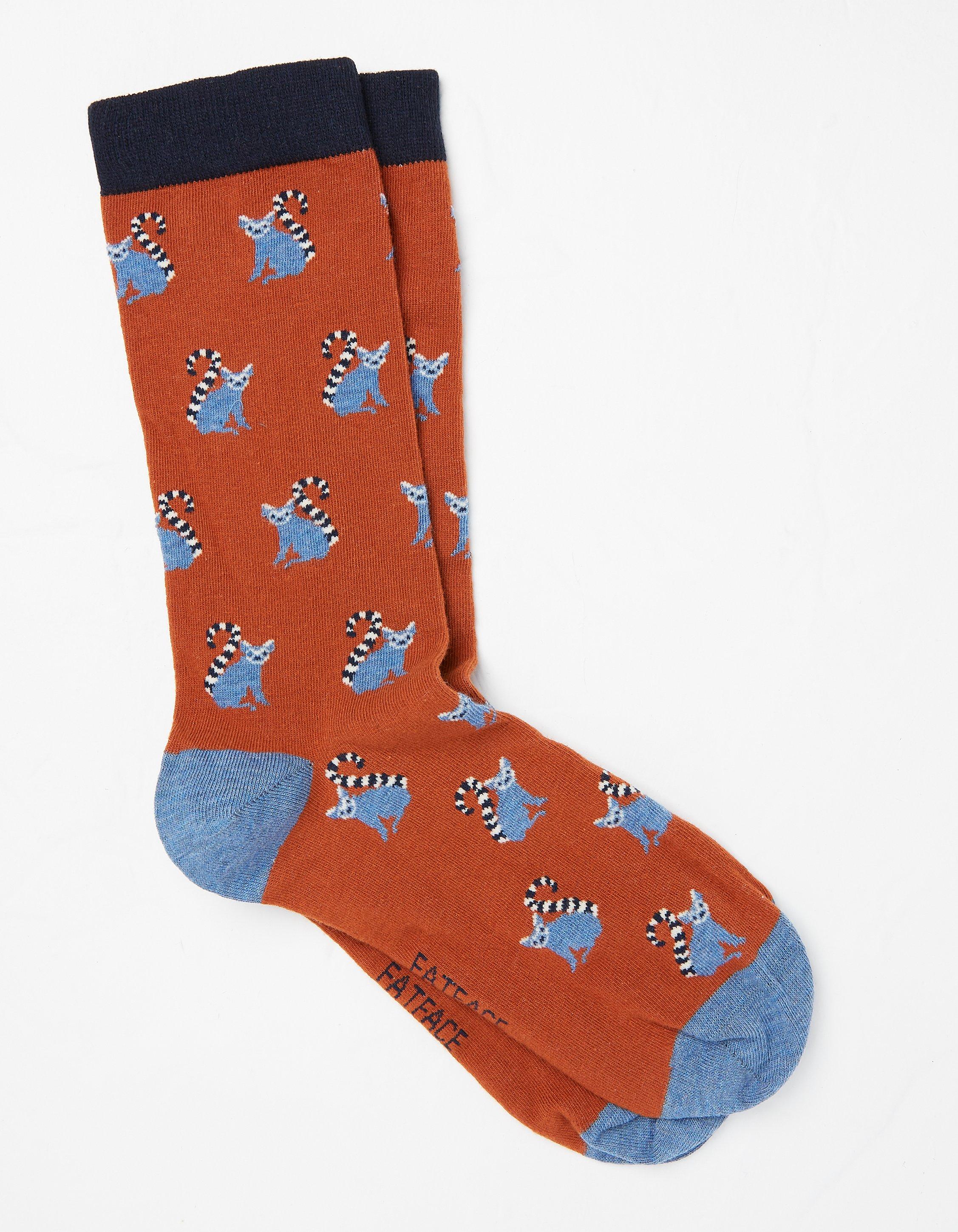 1pk Mens Lemur Socks