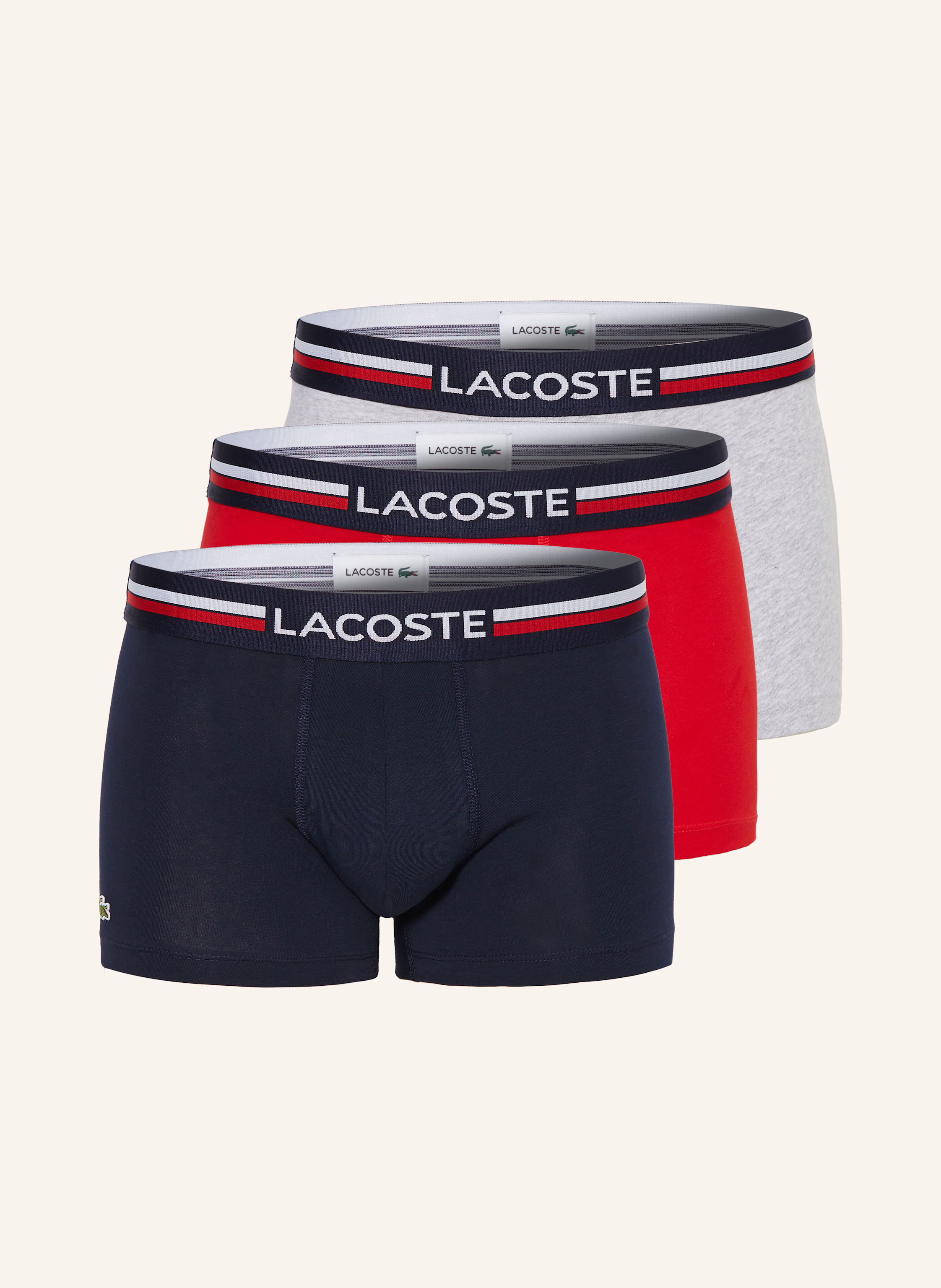 LACOSTE 3er-Pack Boxershorts