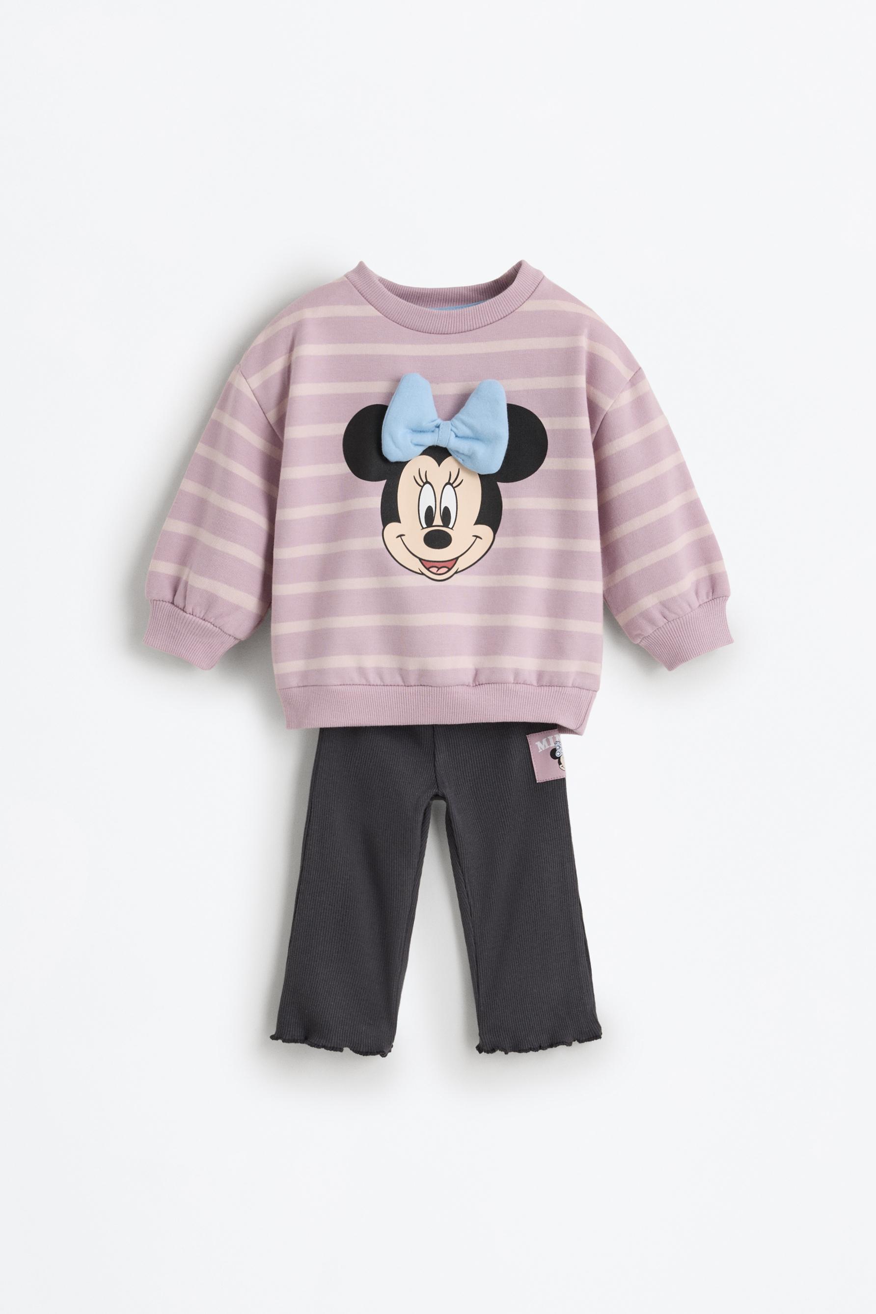 Conjunto Minnie Mouse ©Disney sudadera y legging canalé