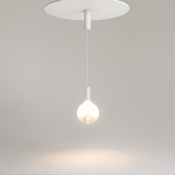 Lampa wisząca Nebula biała LED 1x4W Ciepła biel 400lm Maytoni