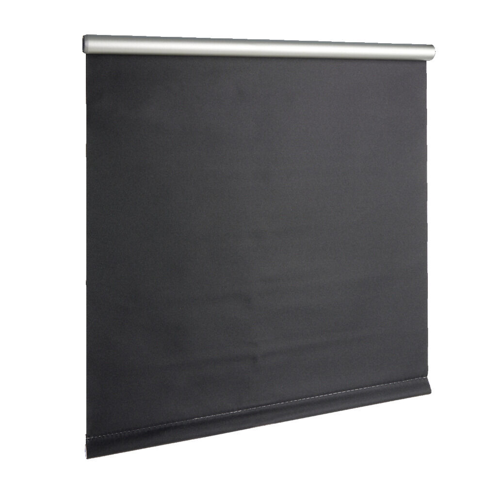 Store enrouleur avec ou sans perçage occultant noir 55.5x160cm