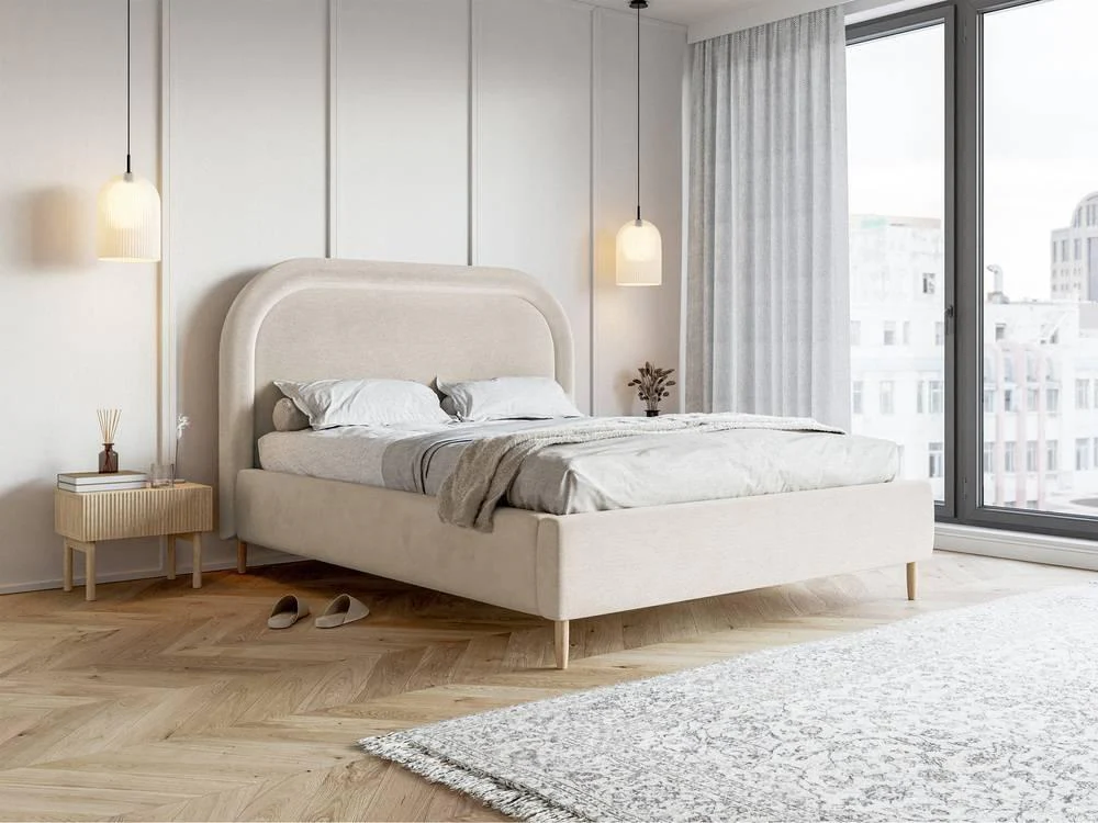 Bedframe Lorena velvet 180 x 200 cm
