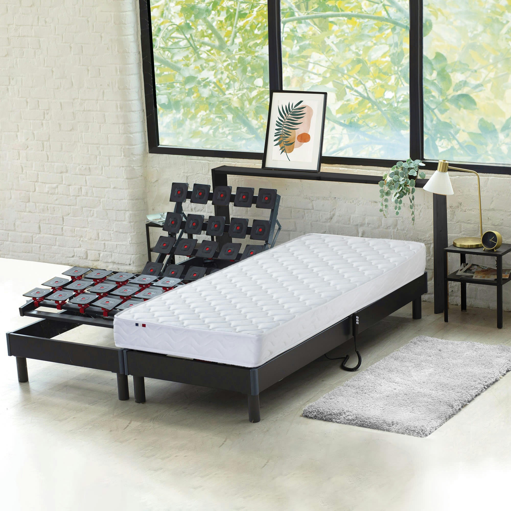 RELAX LATEX - Ensemble relaxation accueil latexfermeté 180x200