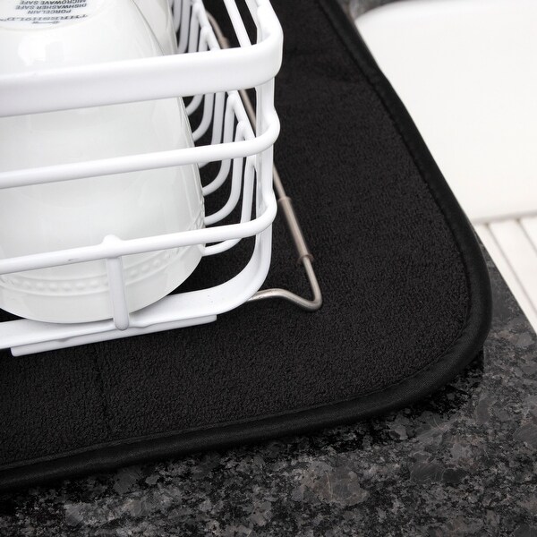 T-fal Microfiber Polyester Mesh Reversible Dish Drying Mats (Set of 2)