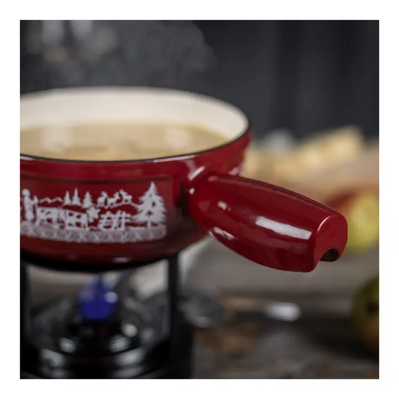 Fondue Caquelon Alpenweide