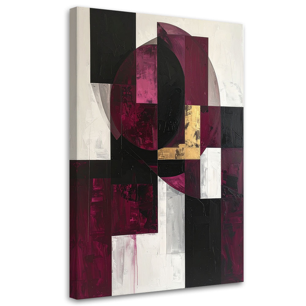 Obraz do salonu biura kuchni, Abstrakcja geometryczna 20x30