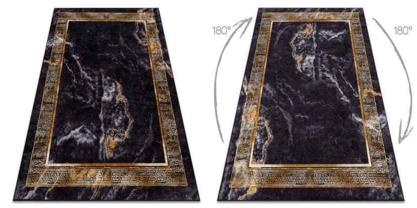 Dywan do prania MIRO 51278.809 Marmur, grecki antypoślizgowy - 140x190 cm