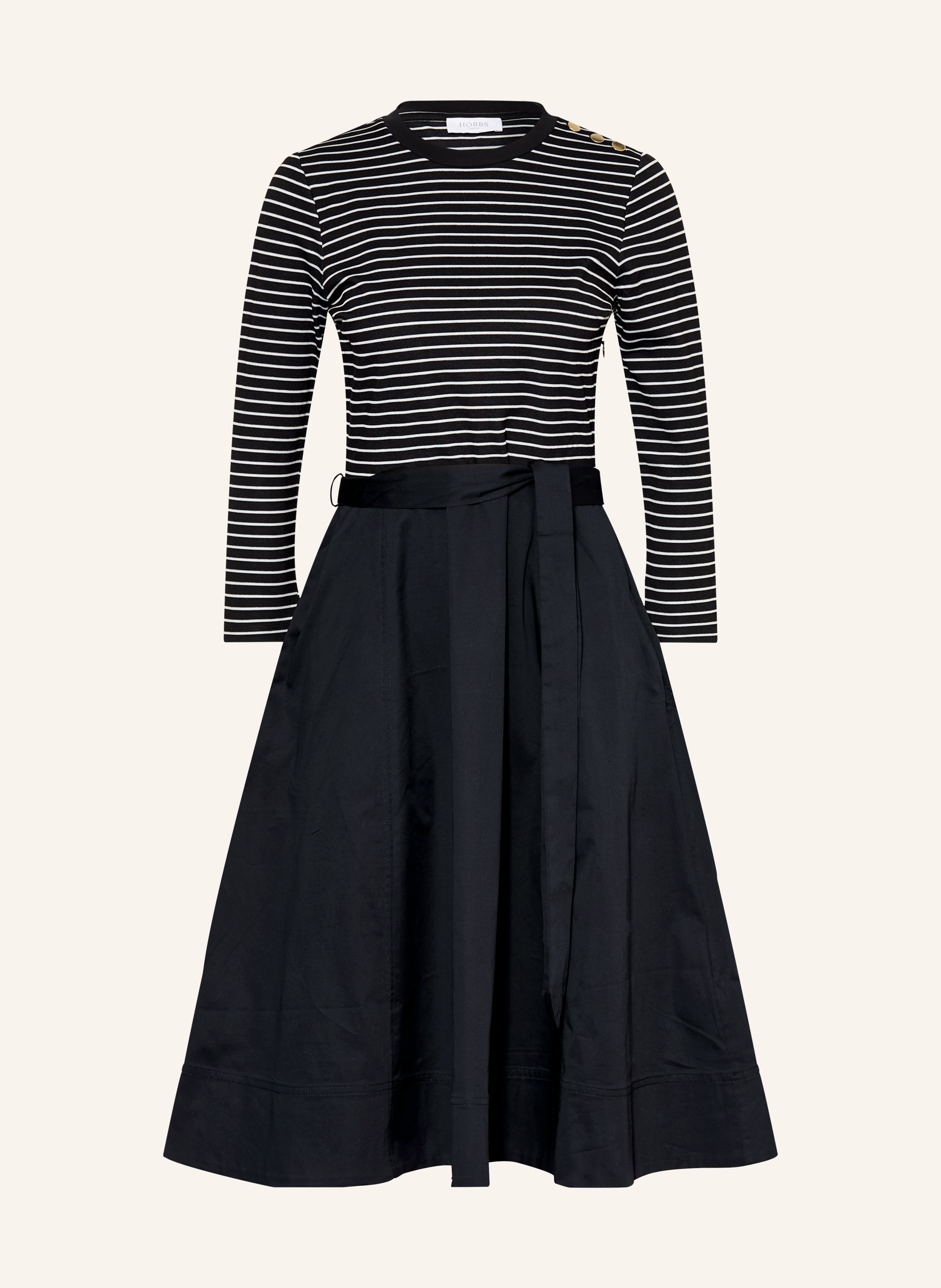 HOBBS Kleid VIVIANA im Materialmix mit 3/4-Arm