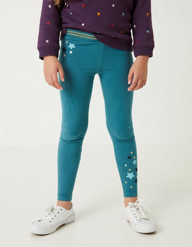 Two Pack Star Print Leggings