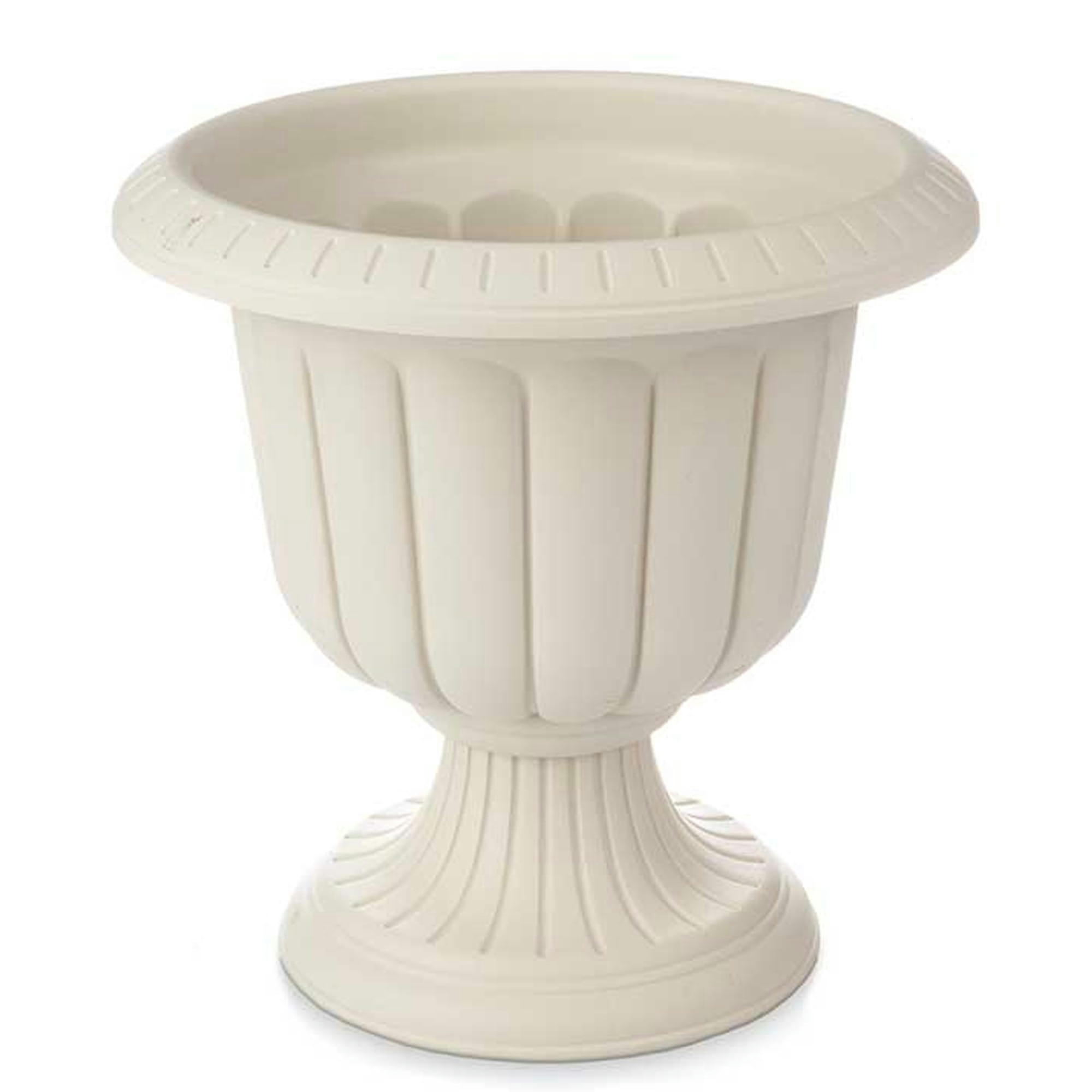 - Cache-pot classique vasque en plastique beige