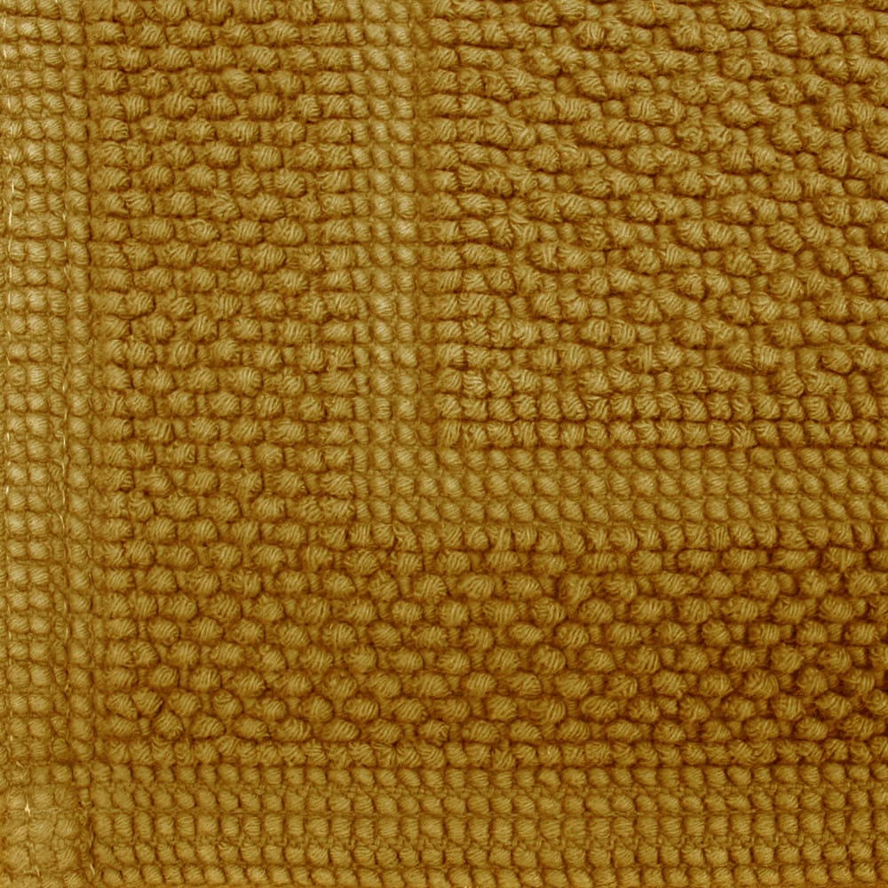- Tapis de bain  pur coton jaune 60X110