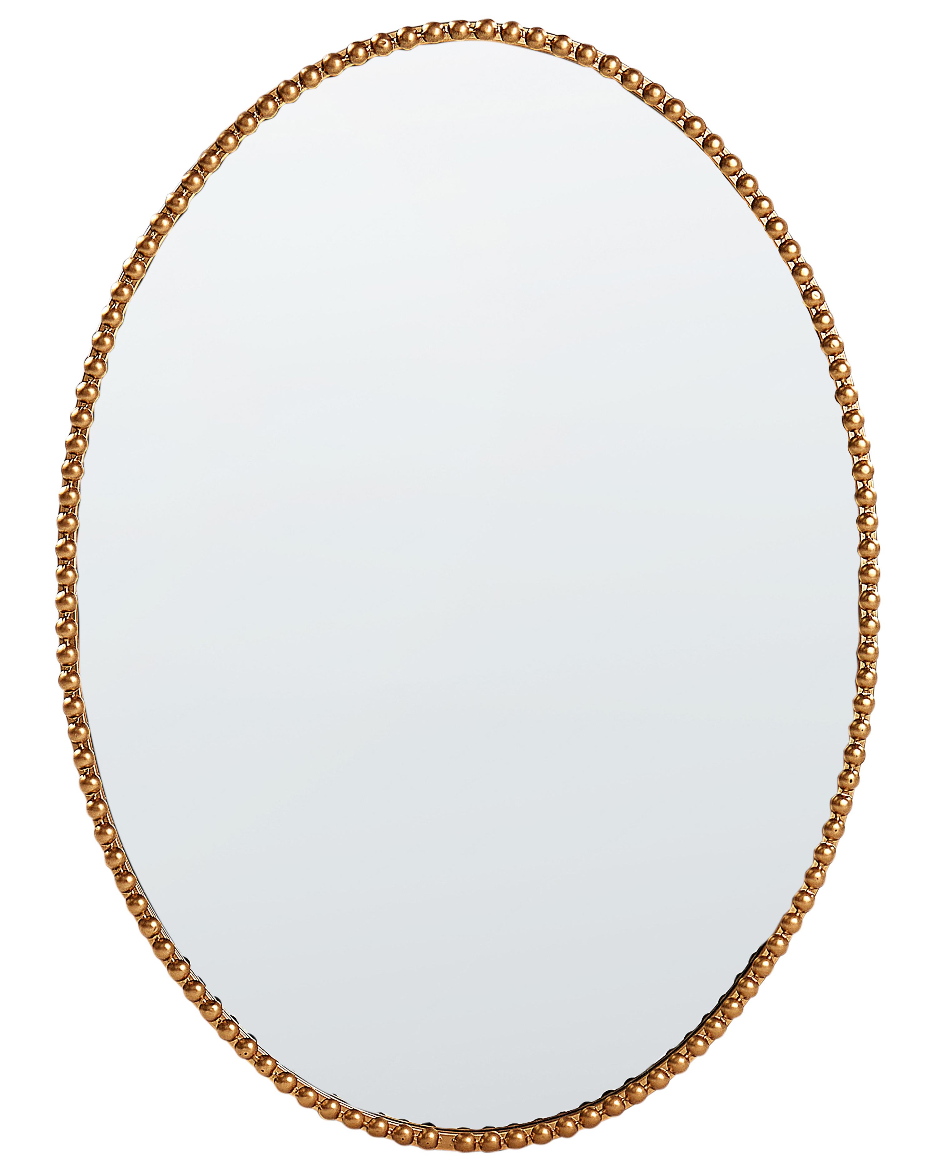 Wall Mirror OUVEA 57 cm 79 cm Metal Gold