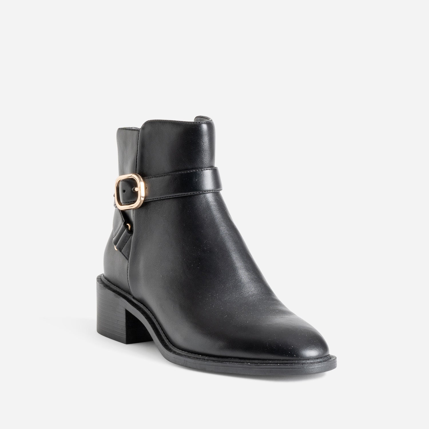 Boots noir avec bride
