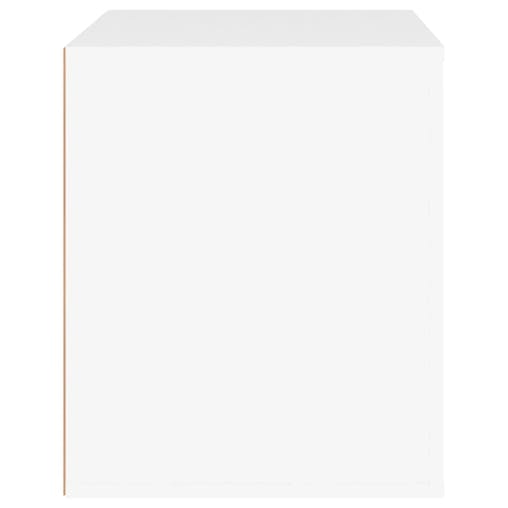 NNEVL Bedside Cabinet White 50x39x47 cm