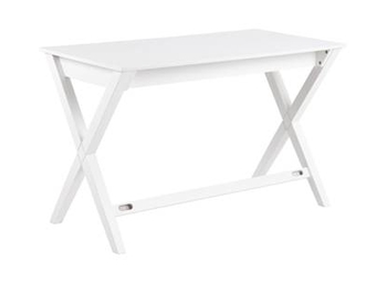Biurko Writex 120 cm z szufladą białe
