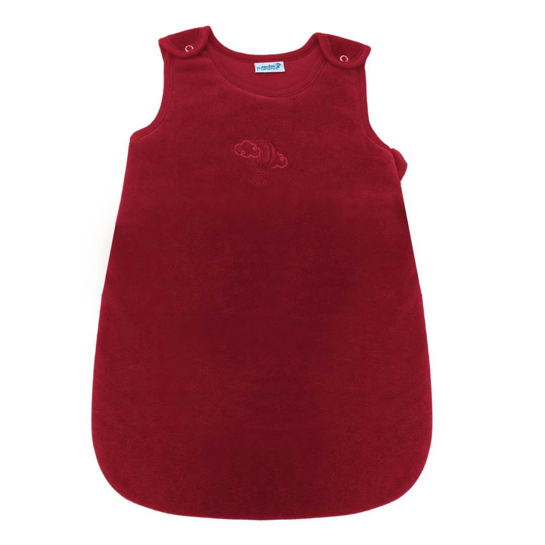 - Gigoteuse Velours 0-3 mois 100% Coton Bio couleur Cerise