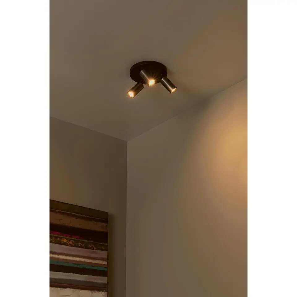 Lucide RITMO Plafondspot - Koffie